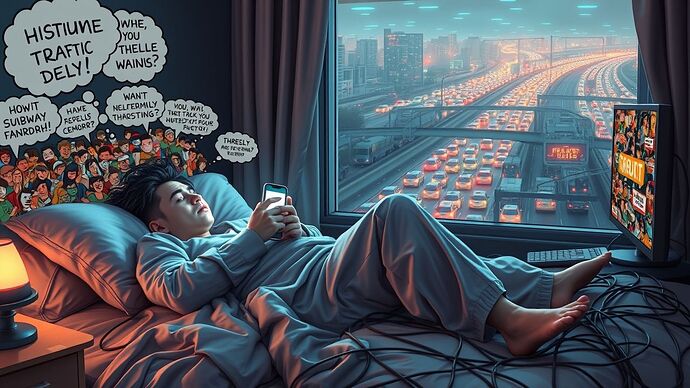 “謎圈迷宮：數碼溝通的癱瘓與焦慮”