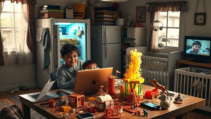 混亂早晨：家庭的搞笑夢幻秀