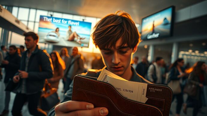 候機樓的孤寂：夢與迷惘的黃昏時光